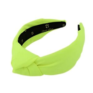 302. NEW The Brooke Shade Neon Yellow Neoprene Headband